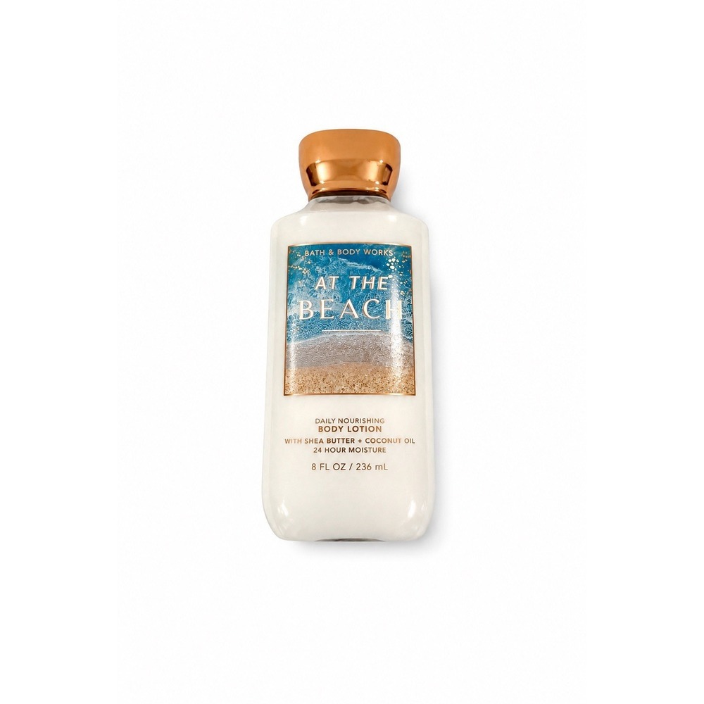 Bath & Body Works AT THE BEACH Shea & Coconut Oil Body Lotion  8 fl oz